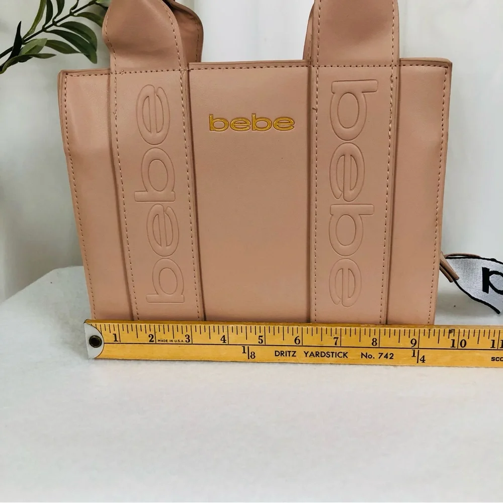 NWT Bebe Hana Mini Satchel Crossbody Bag Pink (B1)
